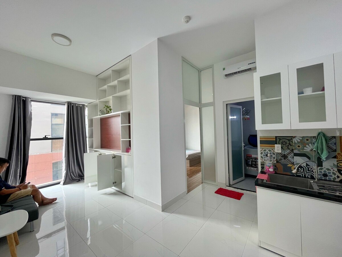 Bán 1pn full nội thất 4,1 tỷ 56m2 nhà rộng thoáng tại The Sun Avenue