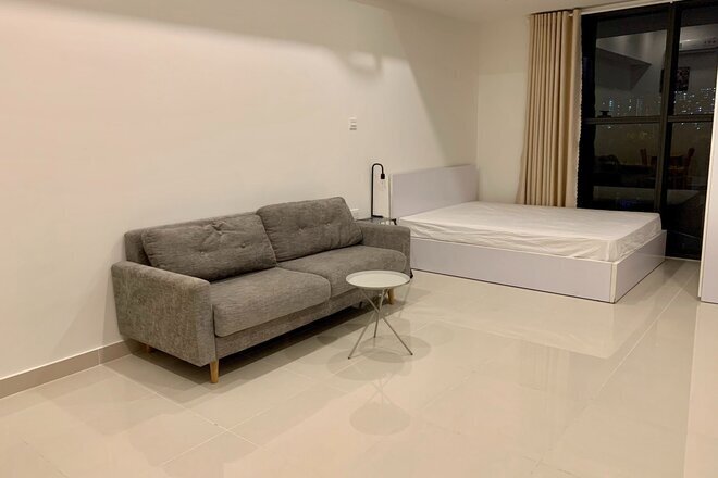 Bán căn hộ 1 phòng ngủ giá 2,6 tỷ nhà thiết kế đẹp 38m2 phù hợp ở 1 người