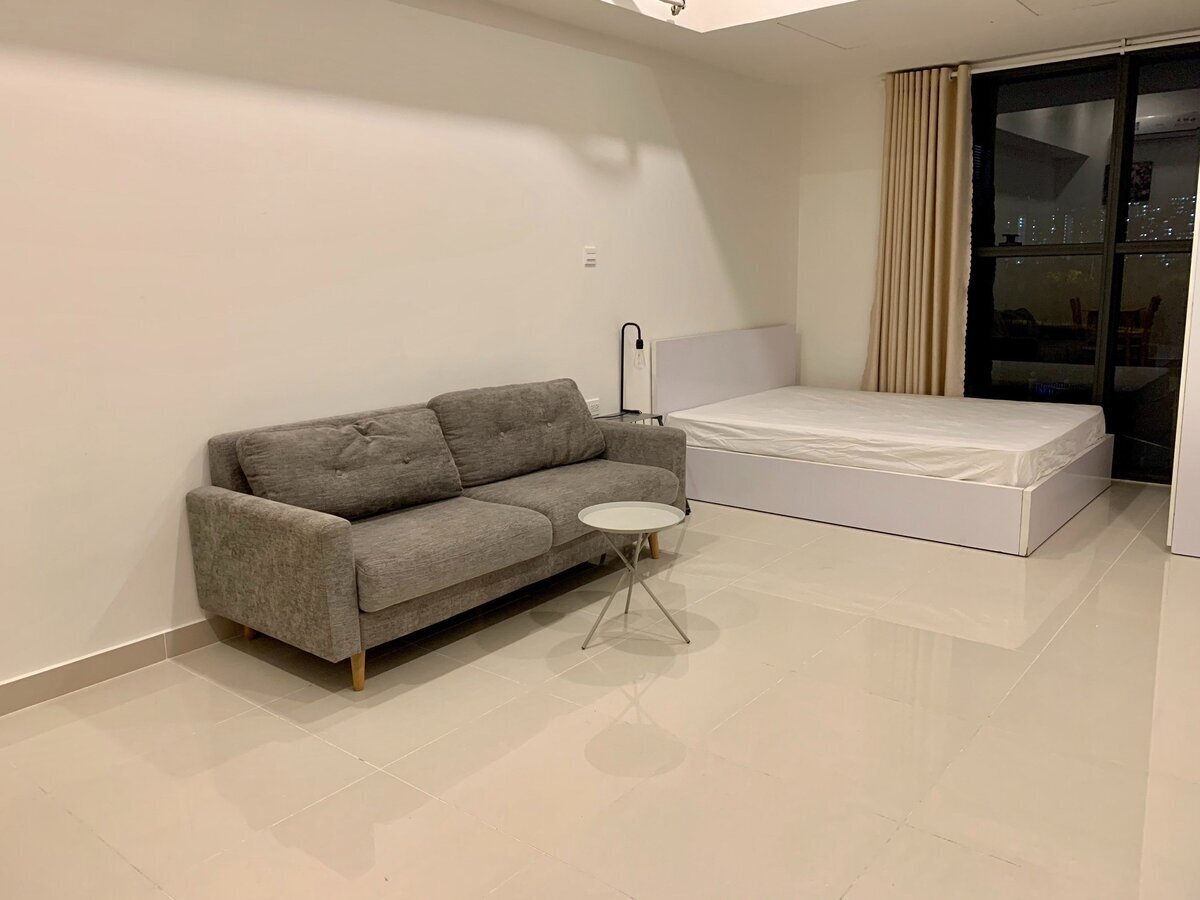 Bán căn hộ 1 phòng ngủ giá 2,6 tỷ nhà thiết kế đẹp 38m2 phù hợp ở 1 người