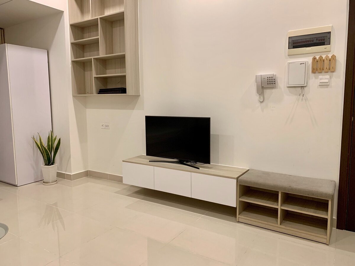 Bán căn hộ 1 phòng ngủ giá 2,6 tỷ nhà thiết kế đẹp 38m2 phù hợp ở 1 người