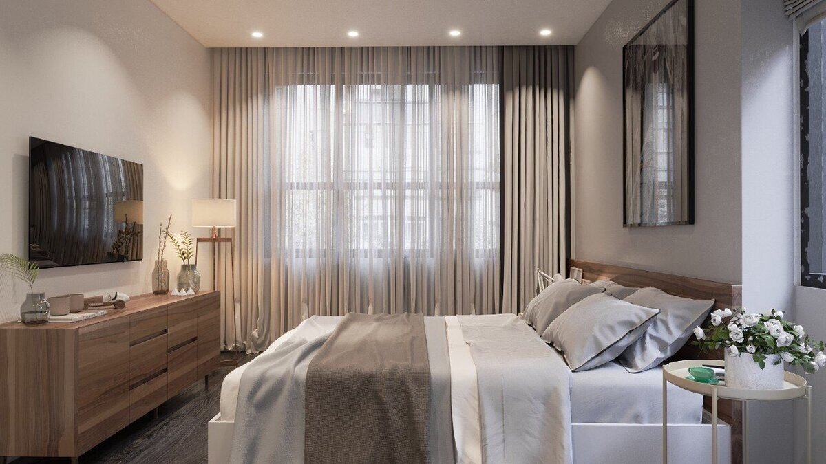 Cho thuê 3PN The Sun Avenue giá 20 triệu diện tích 90m2 nội thất đầy đủ