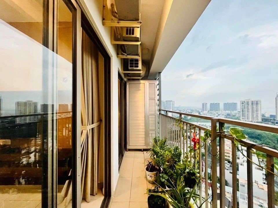 Căn hộ cho thuê 2pn giá 17 triệu view sông mát mẻ 75m2 The Sun Avenue