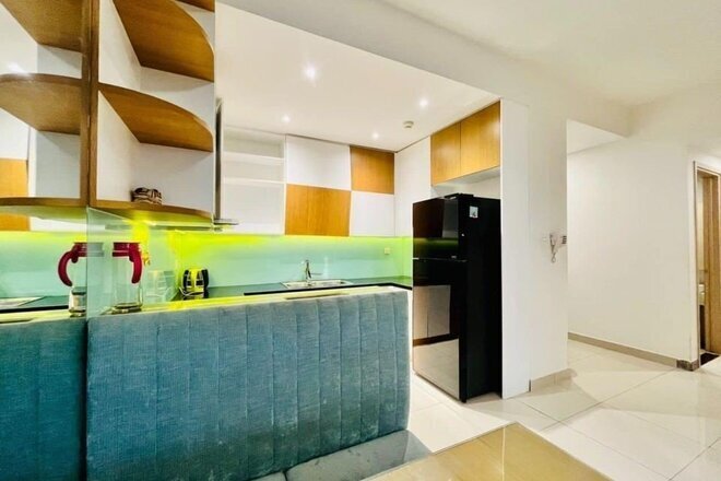 Căn hộ cho thuê 2pn giá 17 triệu view sông mát mẻ 75m2 The Sun Avenue