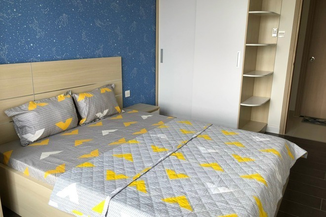 Cho thuê 2PN +1 The Sun Avenue giá 18 triệu 80m2 nhà đẹp trống sẵn