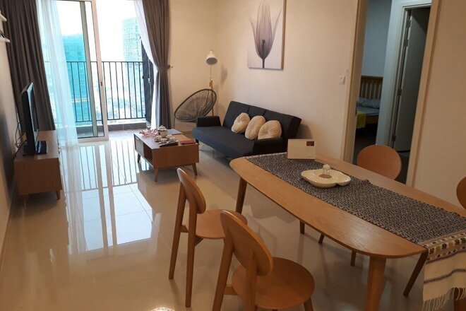 Cho thuê 2pn Vista Verde giá 17 triệu nhà đẹp có ban công rộng