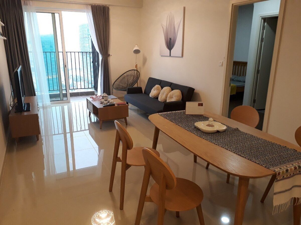 Cho thuê 2pn Vista Verde giá 17 triệu nhà đẹp có ban công rộng