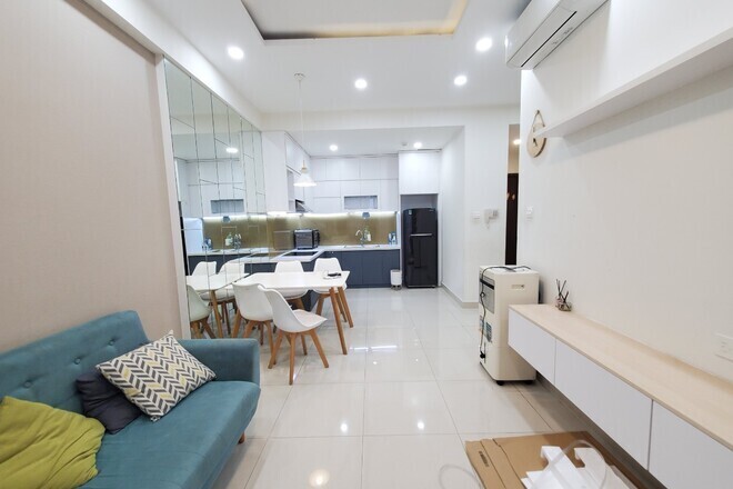 Căn hộ cho thuê 2pn giá 17 triệu view thoáng mát 73m2 The Sun Avenue