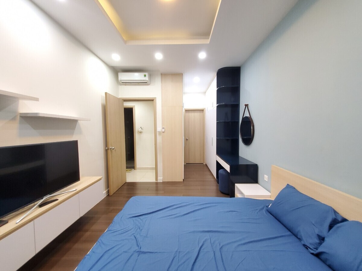 Căn hộ cho thuê 2pn giá 17 triệu view thoáng mát 73m2 The Sun Avenue