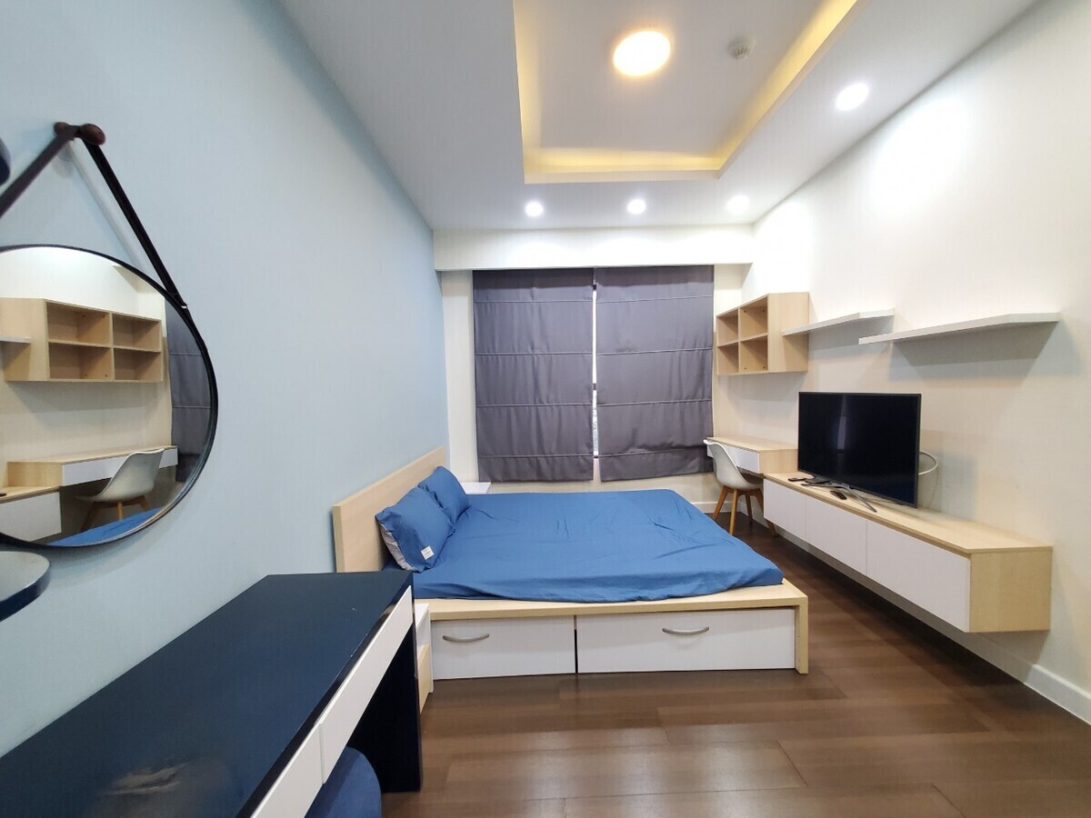 Căn hộ cho thuê 2pn giá 17 triệu view thoáng mát 73m2 The Sun Avenue