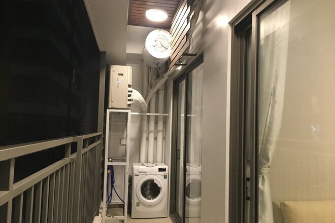 cho thuê full nội thất căn 3 phòng ngủ The Sun Avenue giá 18 triệu căn góc