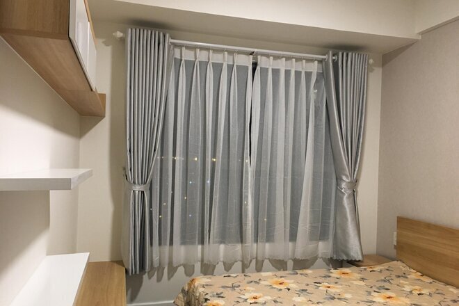 cho thuê full nội thất căn 3 phòng ngủ The Sun Avenue giá 18 triệu căn góc