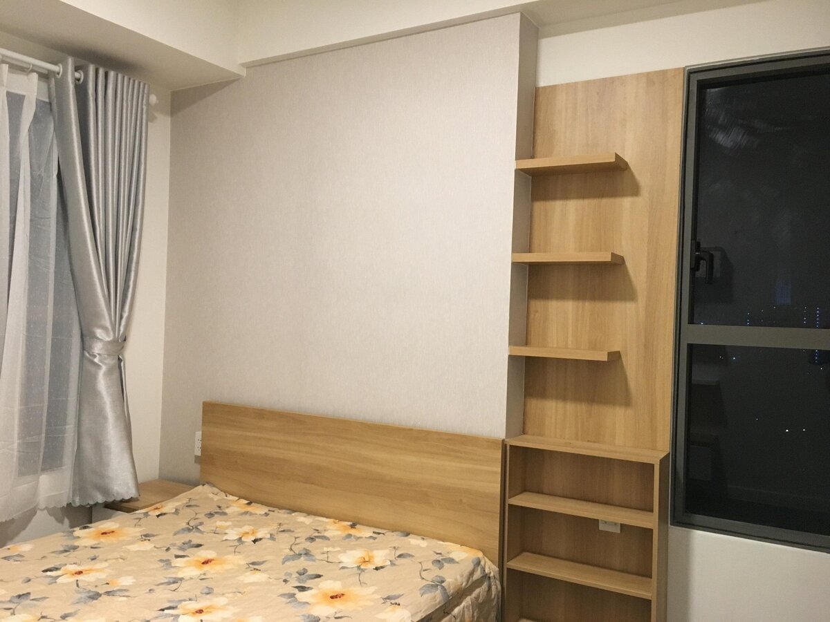 cho thuê full nội thất căn 3 phòng ngủ The Sun Avenue giá 18 triệu căn góc