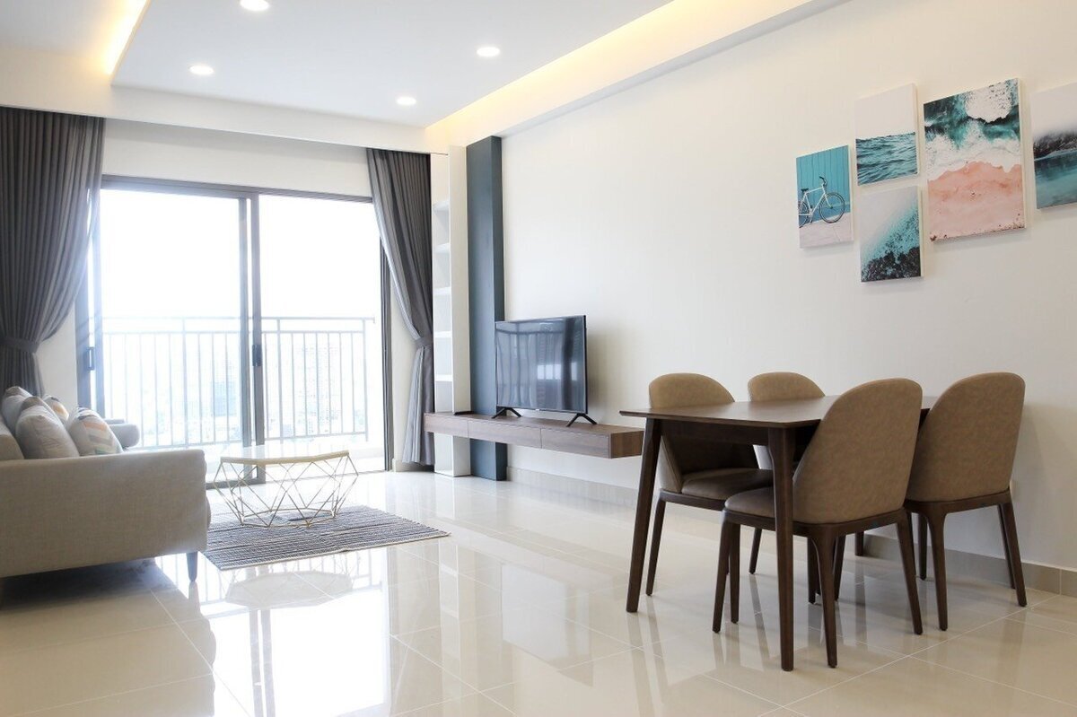 Căn hộ cho thuê 3pn nhà đẹp 20 triệu 96m2 The Sun Avenue