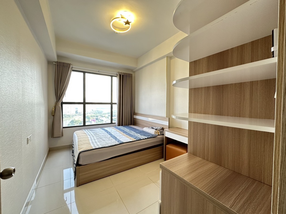 Căn hộ cho thuê 1pn giá tốt nhà đẹp 15 triệu view sông mát The Sun Avenue