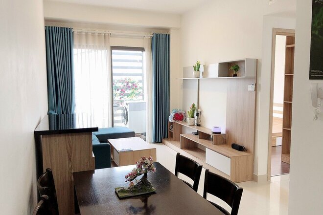 Cho thuê 1pn + 1 The Sun Avenue giá tốt 14 triệu nội thất đẹp tone