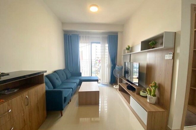 Cho thuê 1pn + 1 The Sun Avenue giá tốt 14 triệu nội thất đẹp tone