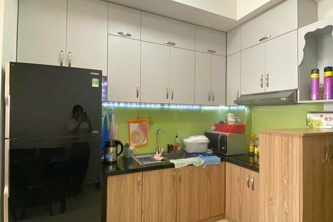 Cho thuê 1pn + 1 The Sun Avenue giá tốt 14 triệu nội thất đẹp tone