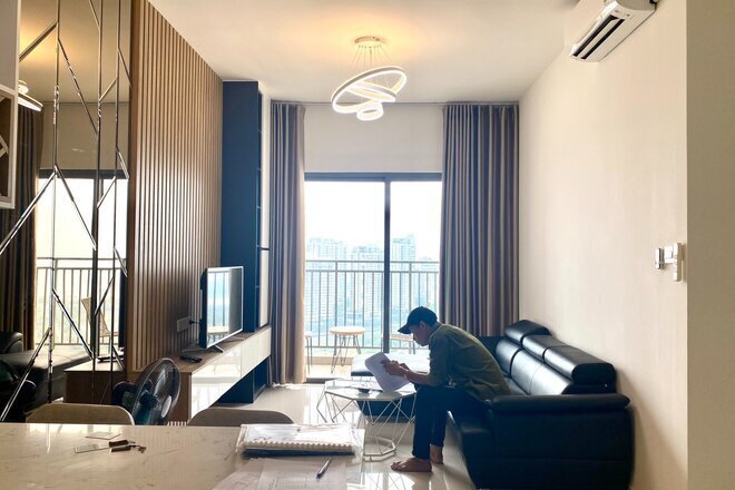 Chuyển nhượng căn hộ The Sun Avenue 2pn giá 5,150 tỷ nội thất full