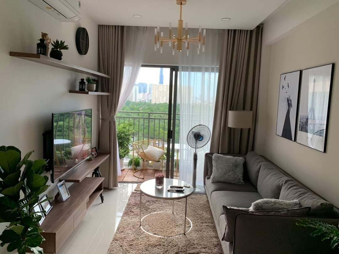 Căn hộ 2pn The Sun Avenue cho thuê full nội thất giá 18 triệu nhà đẹp