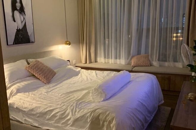 Căn hộ 2pn The Sun Avenue cho thuê full nội thất giá 18 triệu nhà đẹp