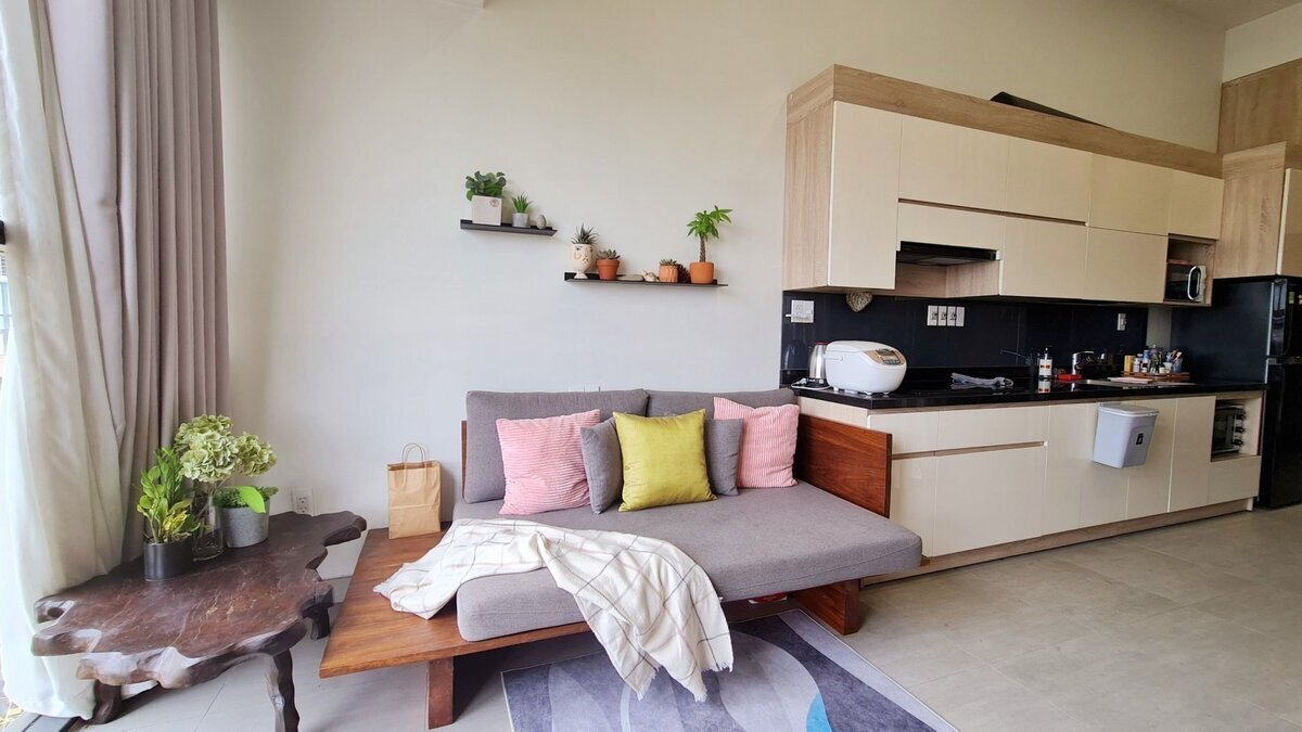 Tìm gia chủ mới cho em studio đẹp giá chỉ 2,6 tỷ 37m2 nội thất decor đơn giản