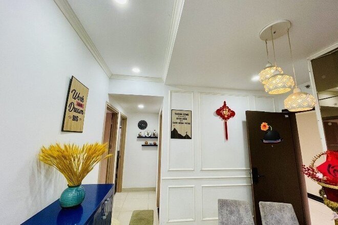 Chuyển nhượng căn 2pn - 72m2 giá 5,7 tỷ The Sun Avenue nội thất nhà đẹp