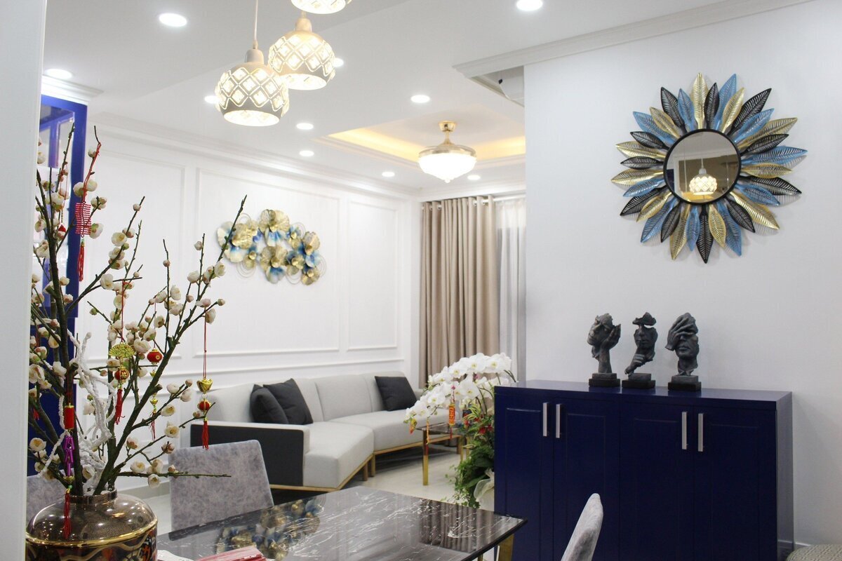 Chuyển nhượng căn 2pn - 72m2 giá 5,7 tỷ The Sun Avenue nội thất nhà đẹp