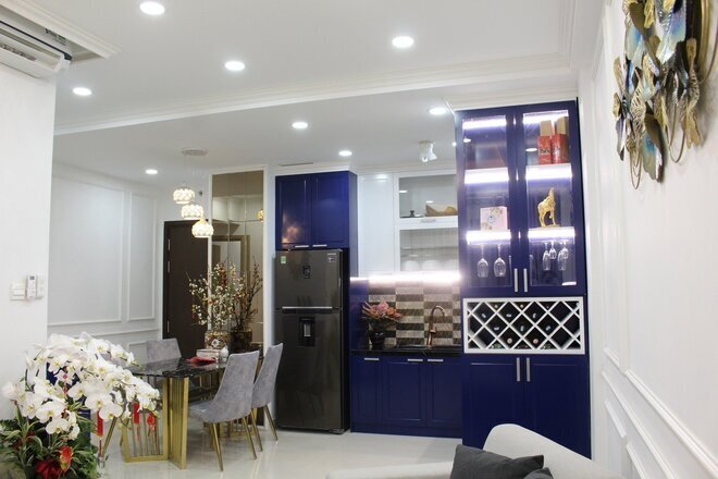 The Sun Avenue cho thuê căn 2pn - 72m2 nội thất nhà thực tế đẹp