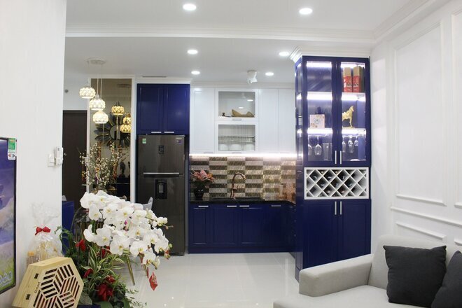 Chuyển nhượng căn 2pn - 72m2 giá 5,7 tỷ The Sun Avenue nội thất nhà đẹp