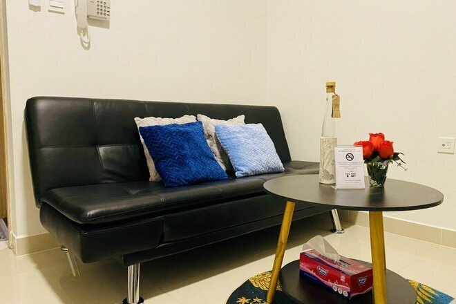 Cho thuê căn studio giá 12 triệu The Sun Avenue full nội thất 36m2 trống sẵn