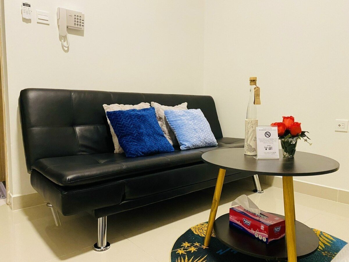 Cho thuê căn studio giá 12 triệu The Sun Avenue full nội thất 36m2 trống sẵn