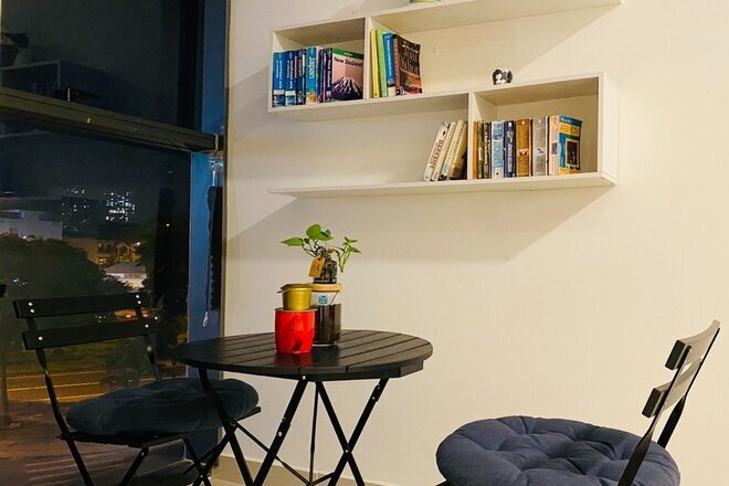 Cho thuê căn studio giá 12 triệu The Sun Avenue full nội thất 36m2 trống sẵn