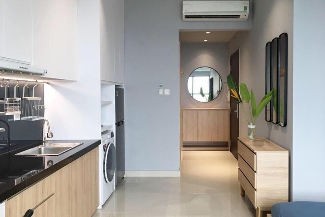 Mua bán căn studio giá 2,5 tỷ diện tích 31m2 full nội thất The Sun Avenue