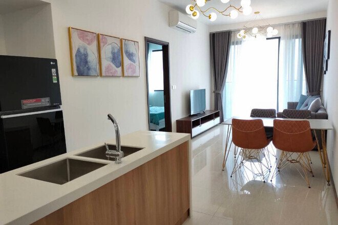 Cho thuê căn hộ 2PN One Verandah có sẵn nội thất 80m2