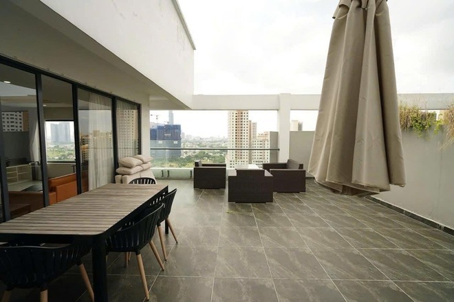 Cho thuê 3PN có sân vườn Diện tích lớn 140m2 New City Thủ Thiêm Quận 2