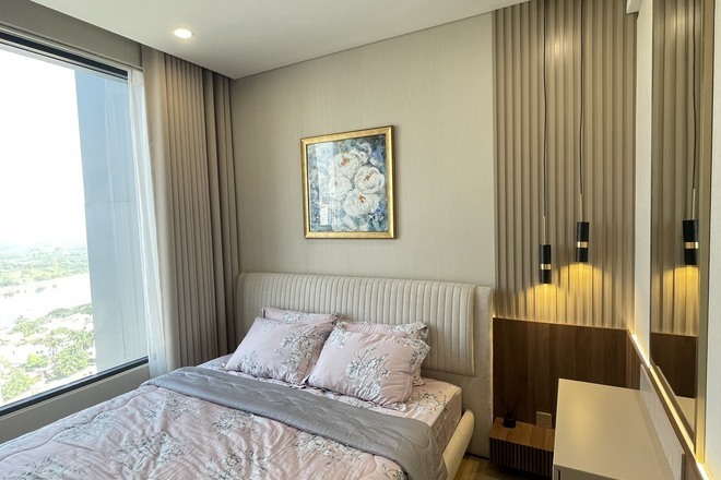 2 phòng ngủ full nội thất cao cấp giá 32 triệu 72m2 Lumiere Riverside