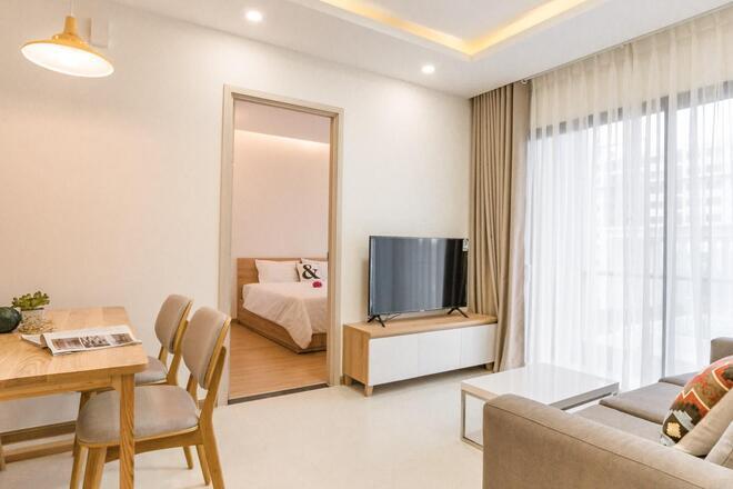 Cho thuê căn hộ 2PN Full nội thất đẹp New City Thủ Thiêm Quận 2