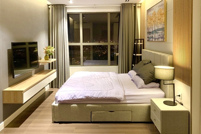 Căn hộ 2PN nhà đẹp rất có style view sông The Sun Avenue