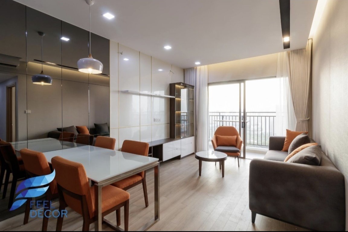 Chuyển nhượng căn 3pn - 89m2 giá 6,2 tỷ The Sun Avenue nội thất nhà đẹp