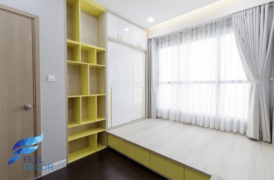 Chuyển nhượng căn 3pn - 89m2 giá 6,2 tỷ The Sun Avenue nội thất nhà đẹp