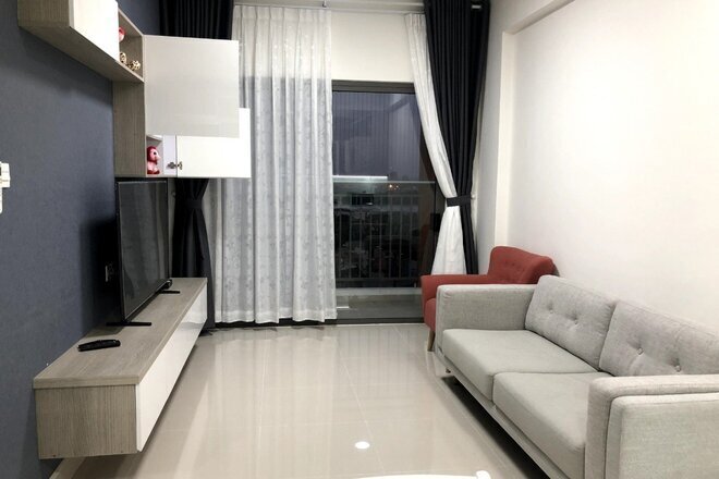 Cho thuê căn hộ 2PN 75m2 giá 17 triệu view trực diện sông Sài Gòn