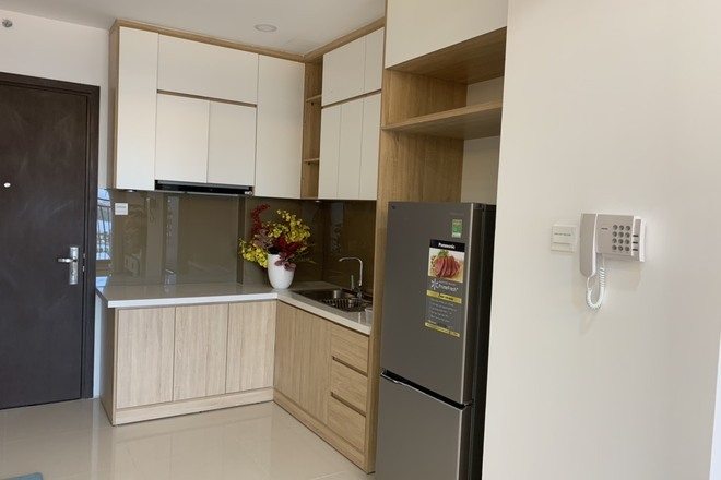 Cho thuê căn hộ 1PN 56m2 giá 15 triệu view trực diện sông Sài Gòn Quận 2