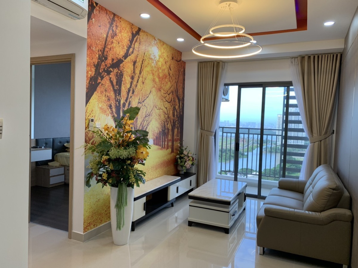 Cho thuê căn hộ 1PN 56m2 giá 15 triệu view trực diện sông Sài Gòn Quận 2