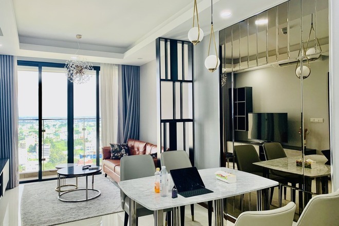 Chuyển nhượng căn hộ 1 phòng ngủ One Verandah, tầng cao ban công thoáng