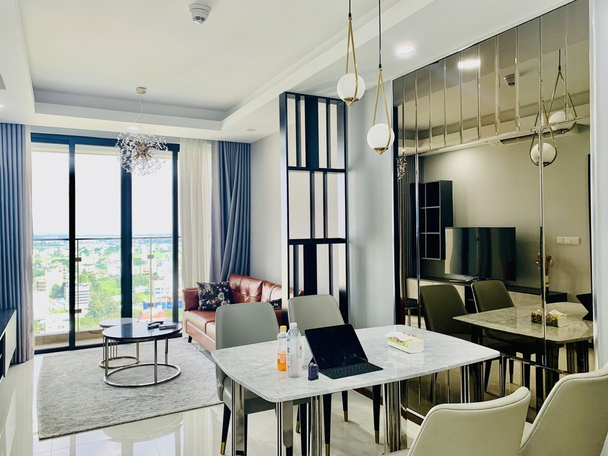 Chuyển nhượng căn hộ 1 phòng ngủ One Verandah, tầng cao ban công thoáng