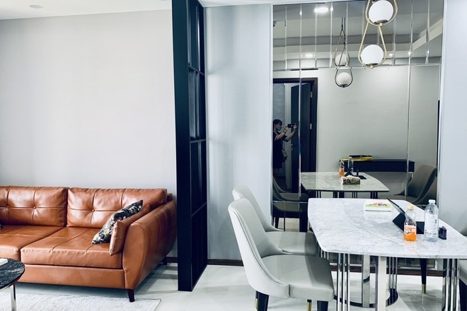 Chuyển nhượng căn hộ 1 phòng ngủ One Verandah, tầng cao ban công thoáng