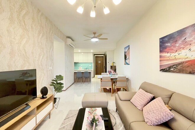 2 phòng ngủ cho thuê tại One Verandah không gian sống hiện đại view thoáng mát