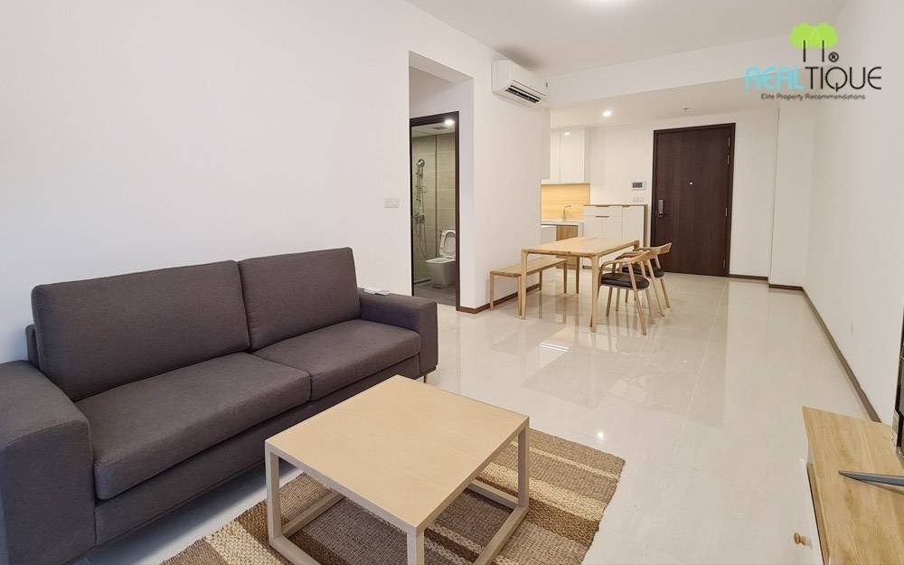 Cho thuê căn hộ One Verandah 2PN phù hợp ở gia đình sẵn nội thất 80m2