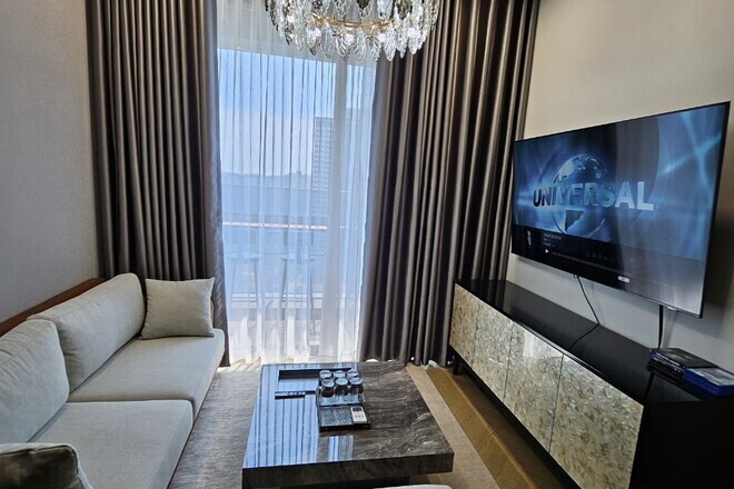 2 phòng ngủ full nội thất cao cấp giá 33 triệu 70m2 Lumiere Riverside