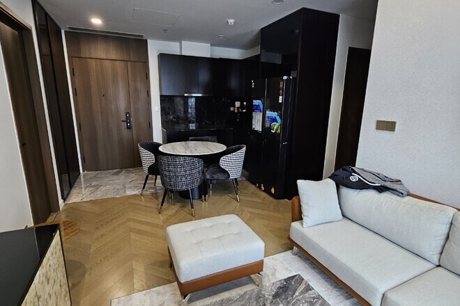 2 phòng ngủ full nội thất cao cấp giá 33 triệu 70m2 Lumiere Riverside